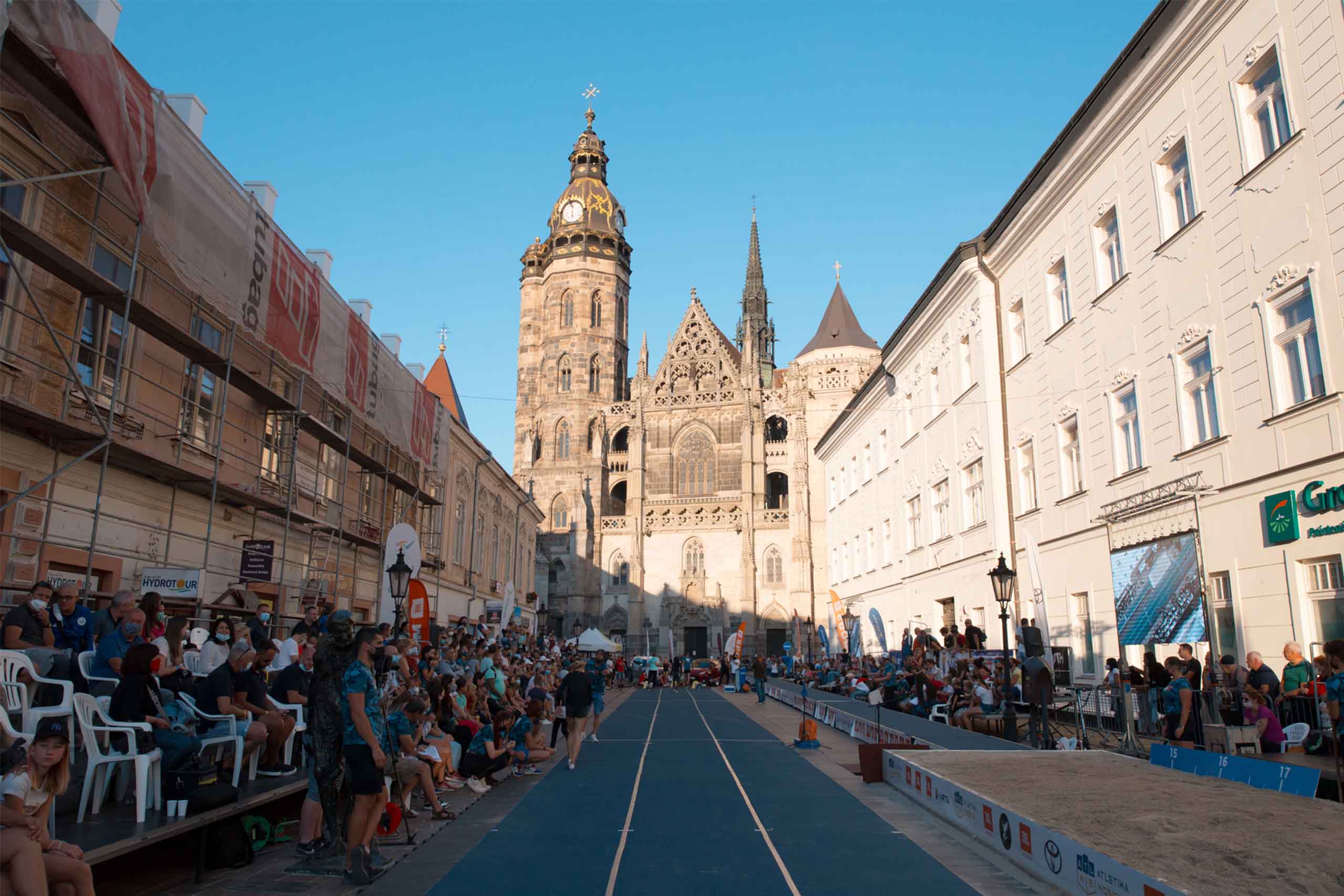 Jump Fest pred Dómom sv. Alžbety